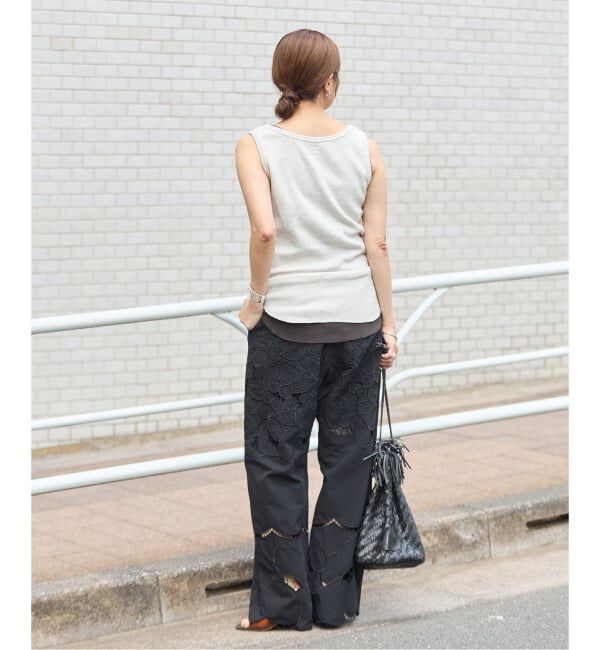 JOURNAL STANDARD「フラワーエンブロイダリースカラップ パンツ」|その他|