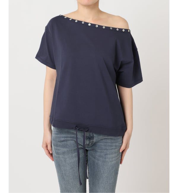 Oriens JOURNAL STANDARD「ボタンオフショルダーTシャツ」|Tシャツ・カットソー|