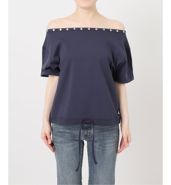 Oriens JOURNAL STANDARD「ボタンオフショルダーTシャツ」|Tシャツ・カットソー|