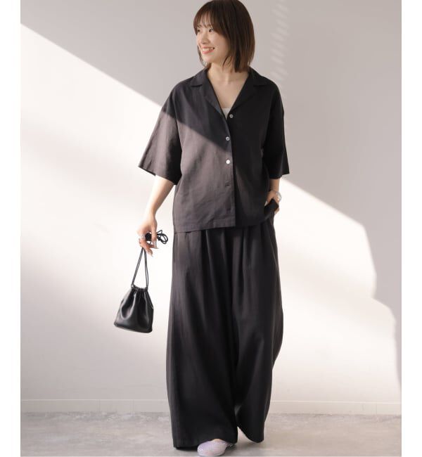 JOURNAL STANDARD relume「ラミーレーヨンオープンカラーシャツ」|シャツ・ブラウス|