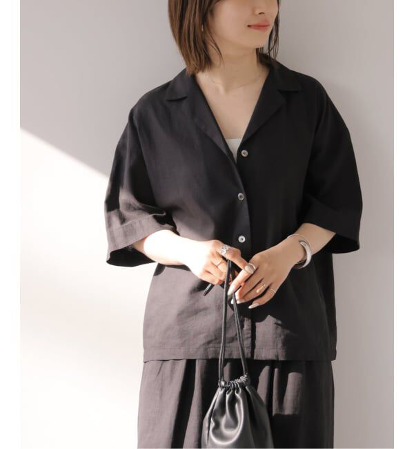 JOURNAL STANDARD relume「ラミーレーヨンオープンカラーシャツ」|シャツ・ブラウス|