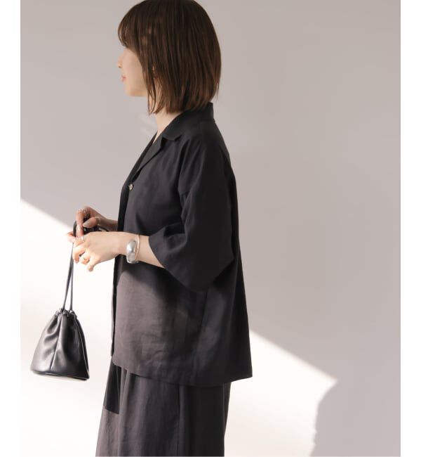JOURNAL STANDARD relume「ラミーレーヨンオープンカラーシャツ」|シャツ・ブラウス|