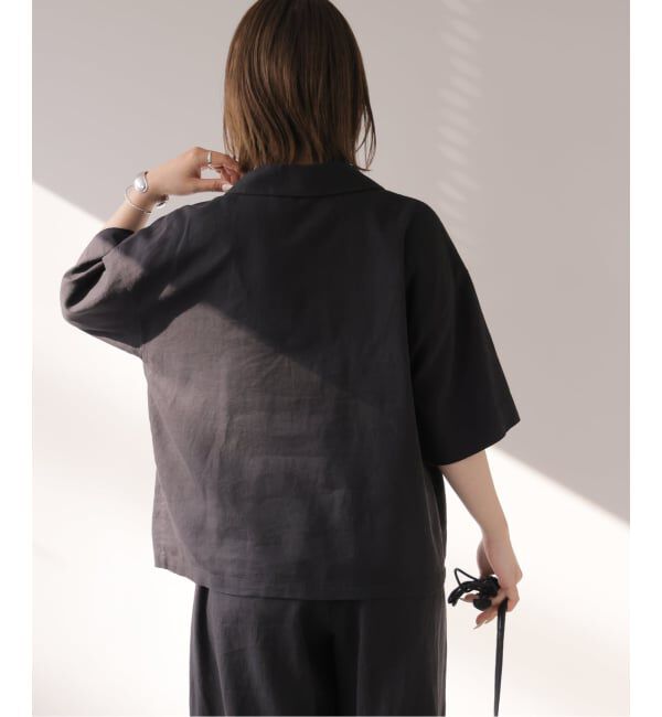 JOURNAL STANDARD relume「ラミーレーヨンオープンカラーシャツ」|シャツ・ブラウス|