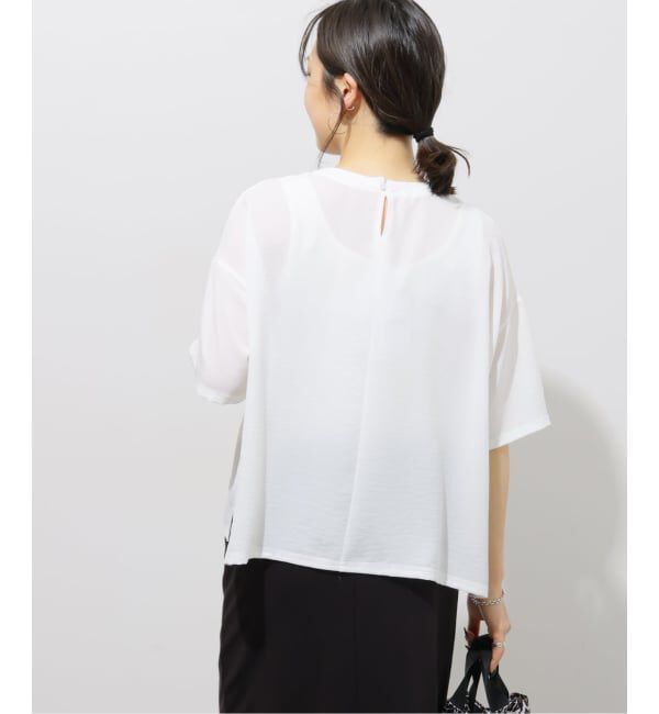 JOURNAL STANDARD relume「《追加2》2WAYジョーゼットロゴTEE」|Tシャツ・カットソー|
