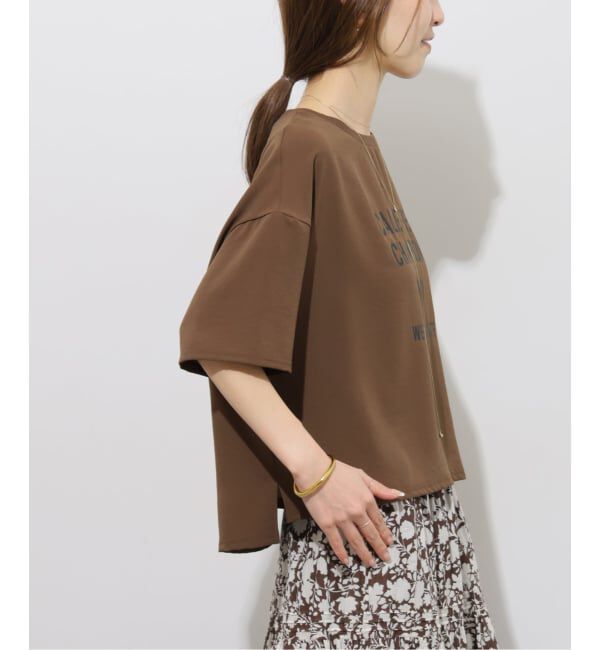 JOURNAL STANDARD relume「《追加2》2WAYジョーゼットロゴTEE」|Tシャツ・カットソー|