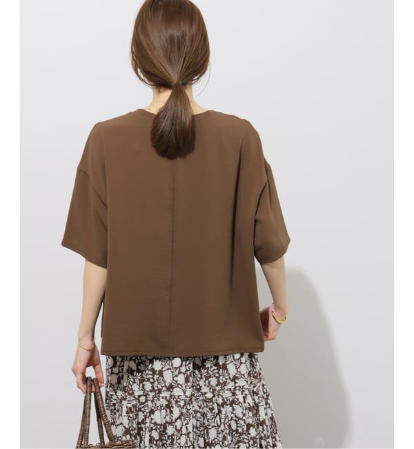 JOURNAL STANDARD relume「《追加2》2WAYジョーゼットロゴTEE」|Tシャツ・カットソー|