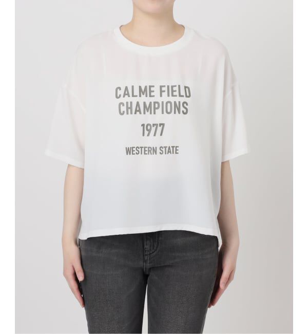 JOURNAL STANDARD relume「《追加2》2WAYジョーゼットロゴTEE」|Tシャツ・カットソー|
