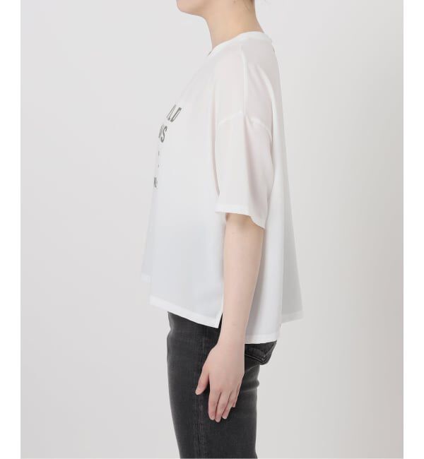 JOURNAL STANDARD relume「《追加2》2WAYジョーゼットロゴTEE」|Tシャツ・カットソー|