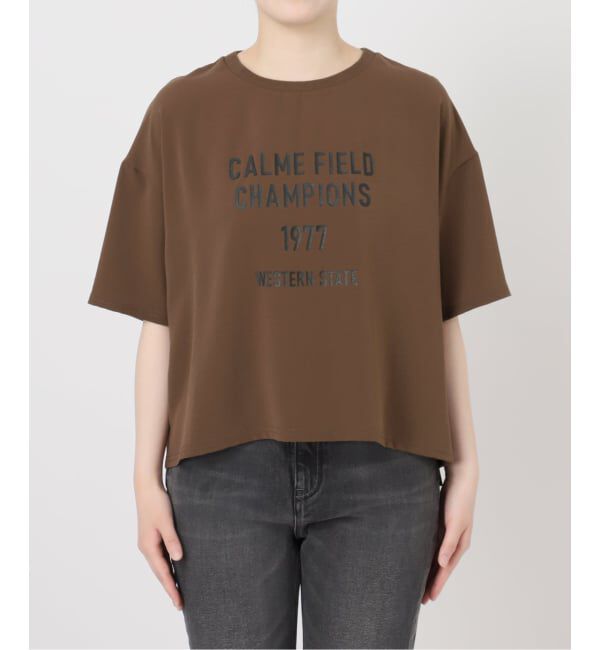 JOURNAL STANDARD relume「《追加2》2WAYジョーゼットロゴTEE」|Tシャツ・カットソー|