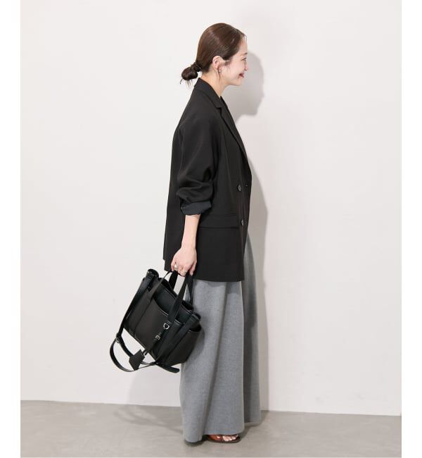 JOURNAL STANDARD「《追加》WASHABLE コットンシルクミックスタックワイドパンツ」|その他|