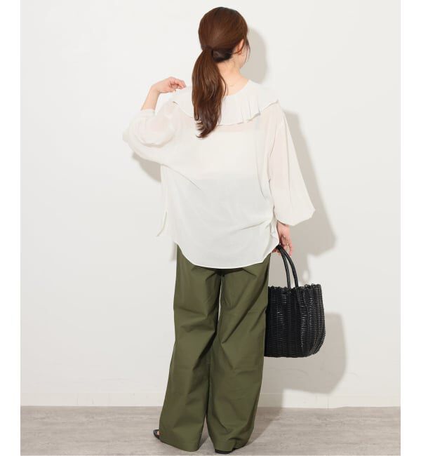 JOURNAL STANDARD relume「《WEB限定追加》ラッフルロングスリーブブラウス」|シャツ・ブラウス|