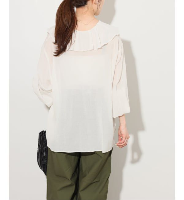 JOURNAL STANDARD relume「《WEB限定追加》ラッフルロングスリーブブラウス」|シャツ・ブラウス|