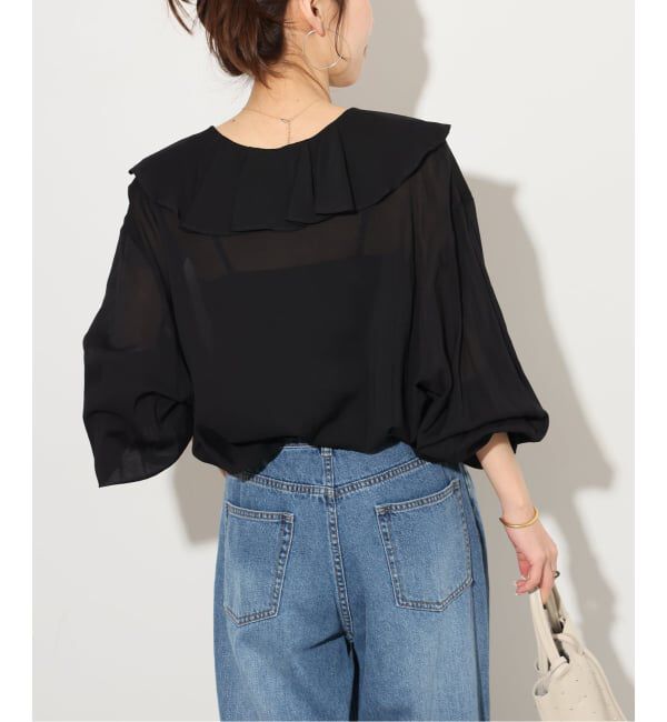 JOURNAL STANDARD relume「《WEB限定追加》ラッフルロングスリーブブラウス」|シャツ・ブラウス|