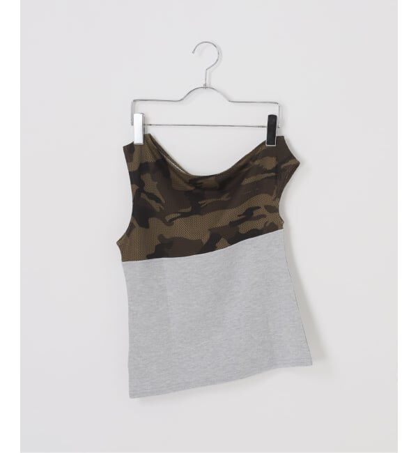 Oriens JOURNAL STANDARD「カモフラージュメッシュパネルTEE」|Tシャツ・カットソー|