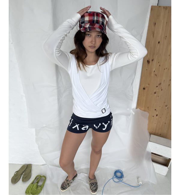Oriens JOURNAL STANDARD「lxavyiホットパンツ」|その他|ネイビー