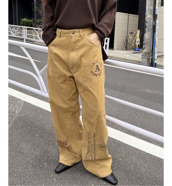 JOURNAL STANDARD「別注【PAYDAY/ペイデイ】 For JSコーデュロイプリント パンツ」|その他|