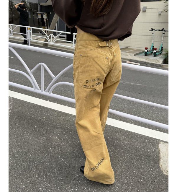 JOURNAL STANDARD「別注【PAYDAY/ペイデイ】 For JSコーデュロイプリント パンツ」|その他|