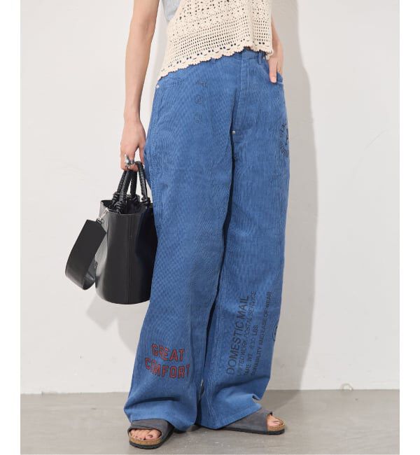 JOURNAL STANDARD「別注【PAYDAY/ペイデイ】 For JSコーデュロイプリント パンツ」|その他|