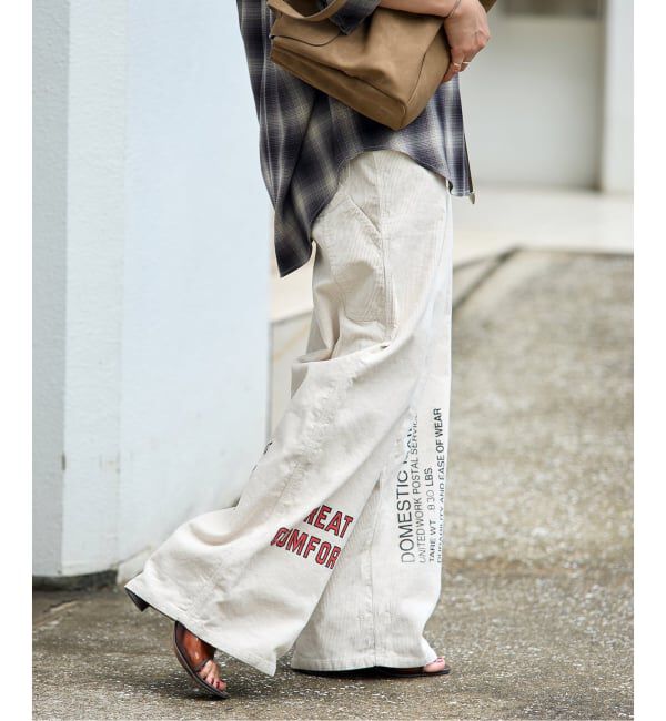 JOURNAL STANDARD「別注【PAYDAY/ペイデイ】 For JSコーデュロイプリント パンツ」|その他|