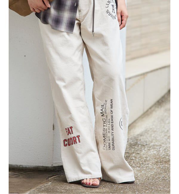 JOURNAL STANDARD「別注【PAYDAY/ペイデイ】 For JSコーデュロイプリント パンツ」|その他|