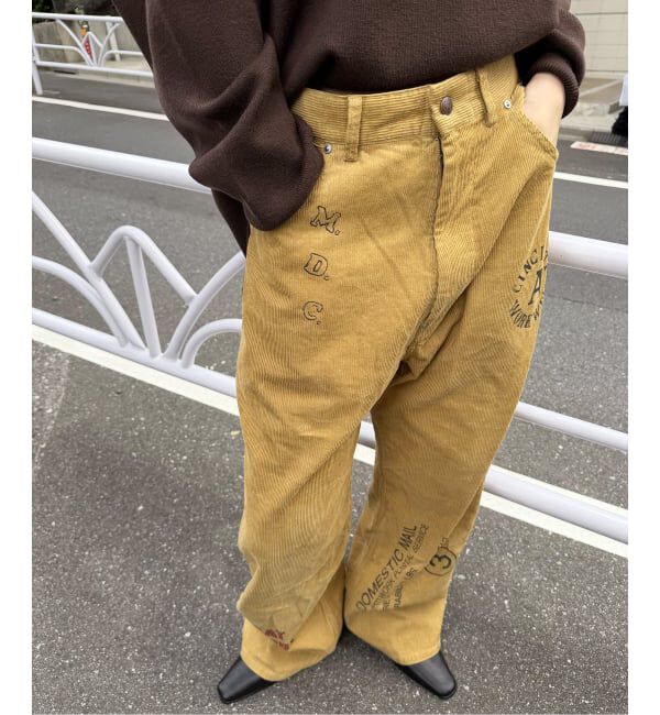 JOURNAL STANDARD「別注【PAYDAY/ペイデイ】 For JSコーデュロイプリント パンツ」|その他|