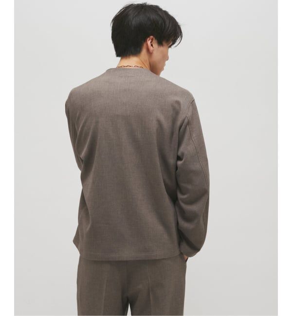 JOURNAL STANDARD「エフォートレス ノーカラー ジャケット」|ノーカラージャケット|