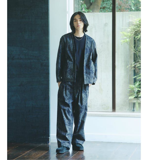 JOURNAL STANDARD「トリコット コーデュロイ  カーディガン ジャケット」|ノーカラージャケット|