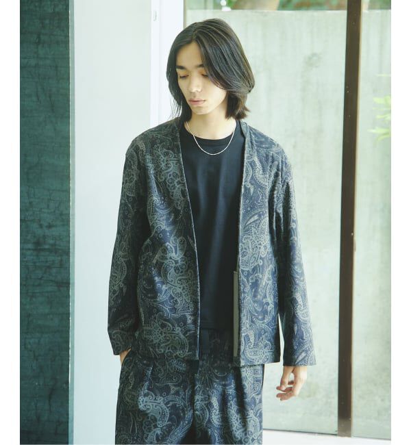 JOURNAL STANDARD「トリコット コーデュロイ  カーディガン ジャケット」|ノーカラージャケット|