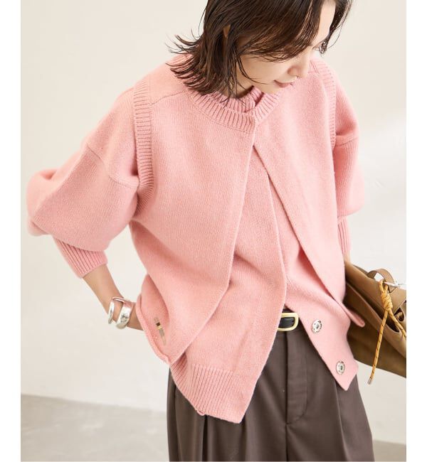 JOURNAL STANDARD「別注【Y.A.Acc】for JS  Layered Cardigan vest《2枚セット》」|カーディガン|