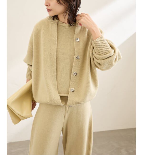 JOURNAL STANDARD「別注【Y.A.Acc】for JS  Layered Cardigan vest《2枚セット》」|カーディガン|グリーン D