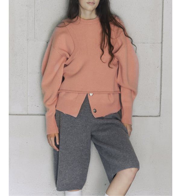 JOURNAL STANDARD「別注【Y.A.Acc】for JS  Layered Cardigan vest《2枚セット》」|カーディガン|ピンク