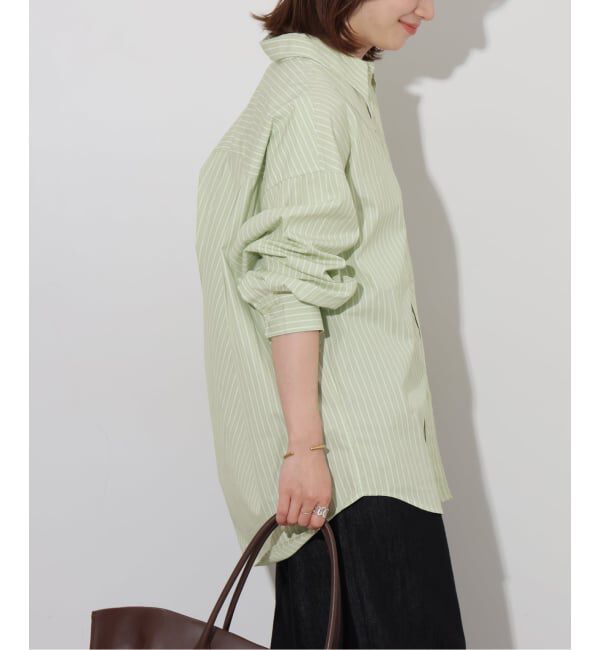 JOURNAL STANDARD relume「《追加予約》スーピマコットンストライプシャツ」|シャツ・ブラウス|
