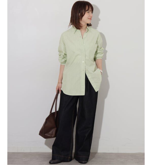 JOURNAL STANDARD relume「《追加予約》スーピマコットンストライプシャツ」|シャツ・ブラウス|