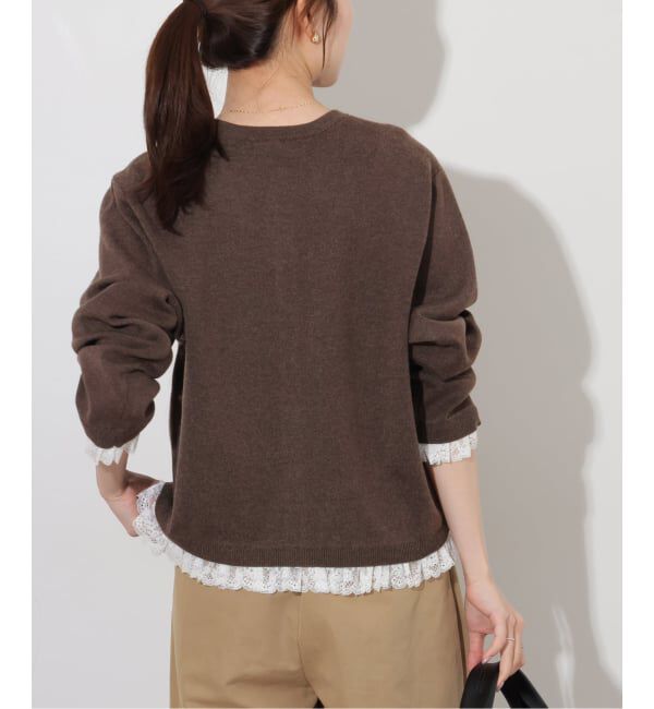 JOURNAL STANDARD relume「《予約》フルニードルレースカーディガン」|カーディガン|