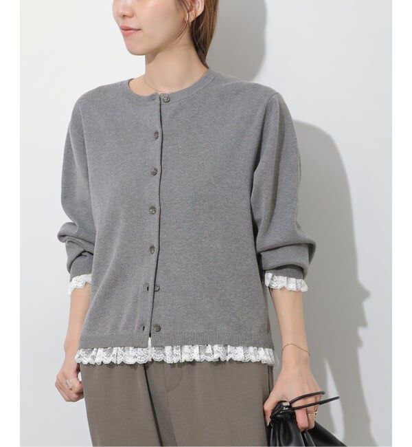 JOURNAL STANDARD relume「《予約》フルニードルレースカーディガン」|カーディガン|