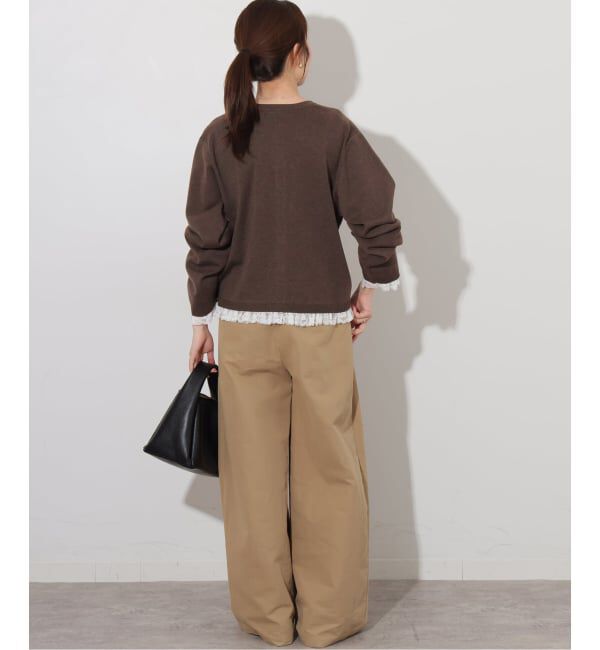 JOURNAL STANDARD relume「《予約》フルニードルレースカーディガン」|カーディガン|