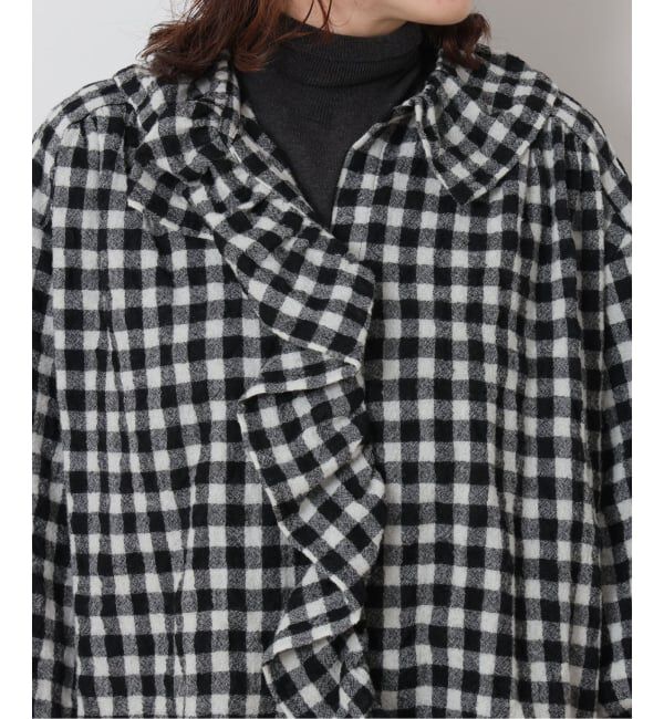 journal standard luxe「《予約》リファインチェック フリルパフブラウス」|シャツ・ブラウス|