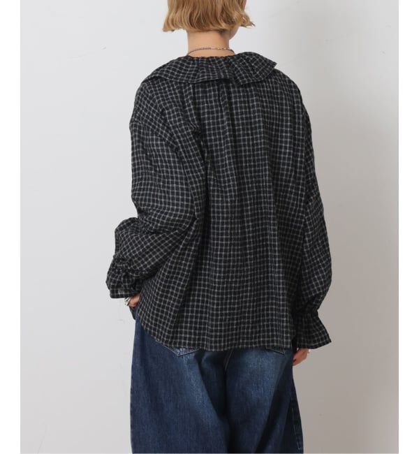 journal standard luxe「《予約》リファインチェック フリルパフブラウス」|シャツ・ブラウス|