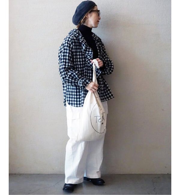 journal standard luxe「《予約》リファインチェック フリルパフブラウス」|シャツ・ブラウス|