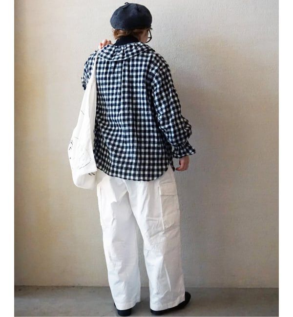 journal standard luxe「《予約》リファインチェック フリルパフブラウス」|シャツ・ブラウス|
