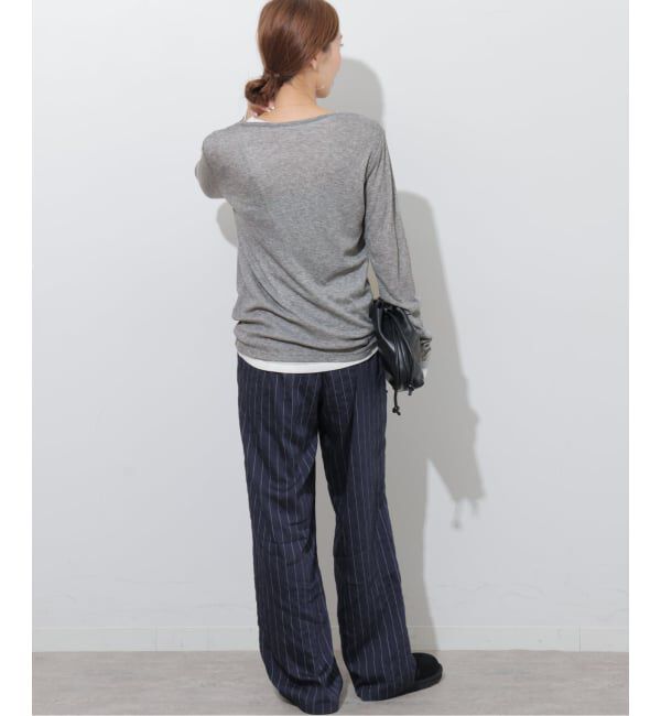 JOURNAL STANDARD relume「《予約》シアーテレコクルーネックプルオーバー」|Tシャツ・カットソー|