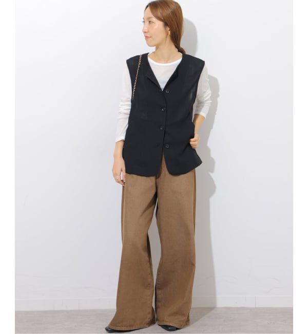 JOURNAL STANDARD relume「《予約》シアーテレコクルーネックプルオーバー」|Tシャツ・カットソー|