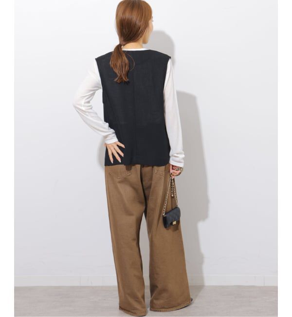 JOURNAL STANDARD relume「《予約》シアーテレコクルーネックプルオーバー」|Tシャツ・カットソー|