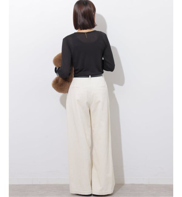JOURNAL STANDARD relume「《予約》シアーテレコクルーネックプルオーバー」|Tシャツ・カットソー|