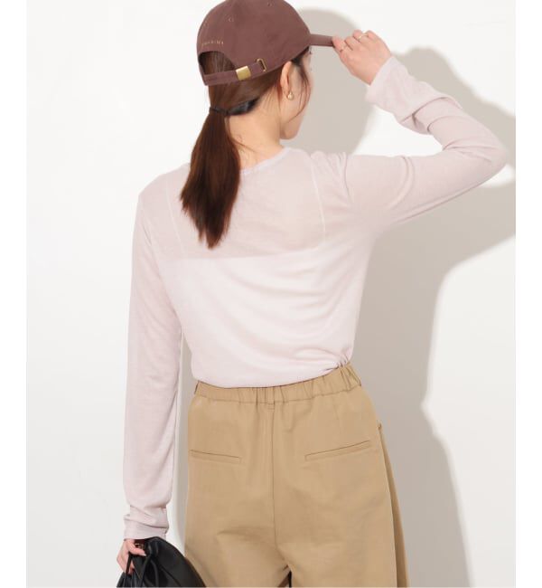 JOURNAL STANDARD relume「《予約》シアーテレコクルーネックプルオーバー」|Tシャツ・カットソー|