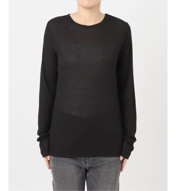 JOURNAL STANDARD relume「《予約》シアーテレコクルーネックプルオーバー」|Tシャツ・カットソー|
