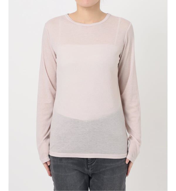 JOURNAL STANDARD relume「《予約》シアーテレコクルーネックプルオーバー」|Tシャツ・カットソー|
