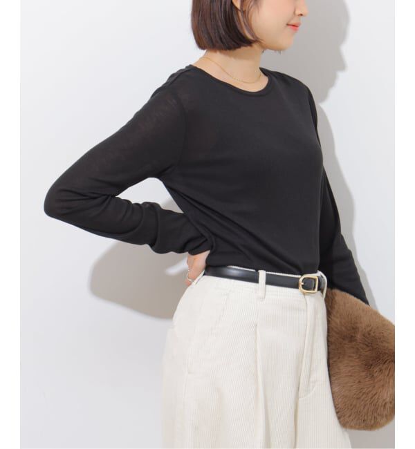 JOURNAL STANDARD relume「《予約》シアーテレコクルーネックプルオーバー」|Tシャツ・カットソー|