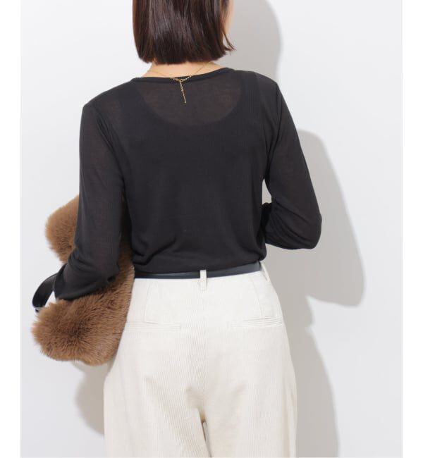 JOURNAL STANDARD relume「《予約》シアーテレコクルーネックプルオーバー」|Tシャツ・カットソー|