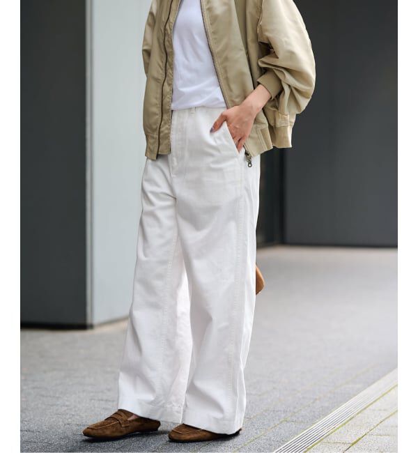 FRAMeWORK「≪WEB限定 / 追加≫OVER SIZED CHINO パンツ 3」|チノ|